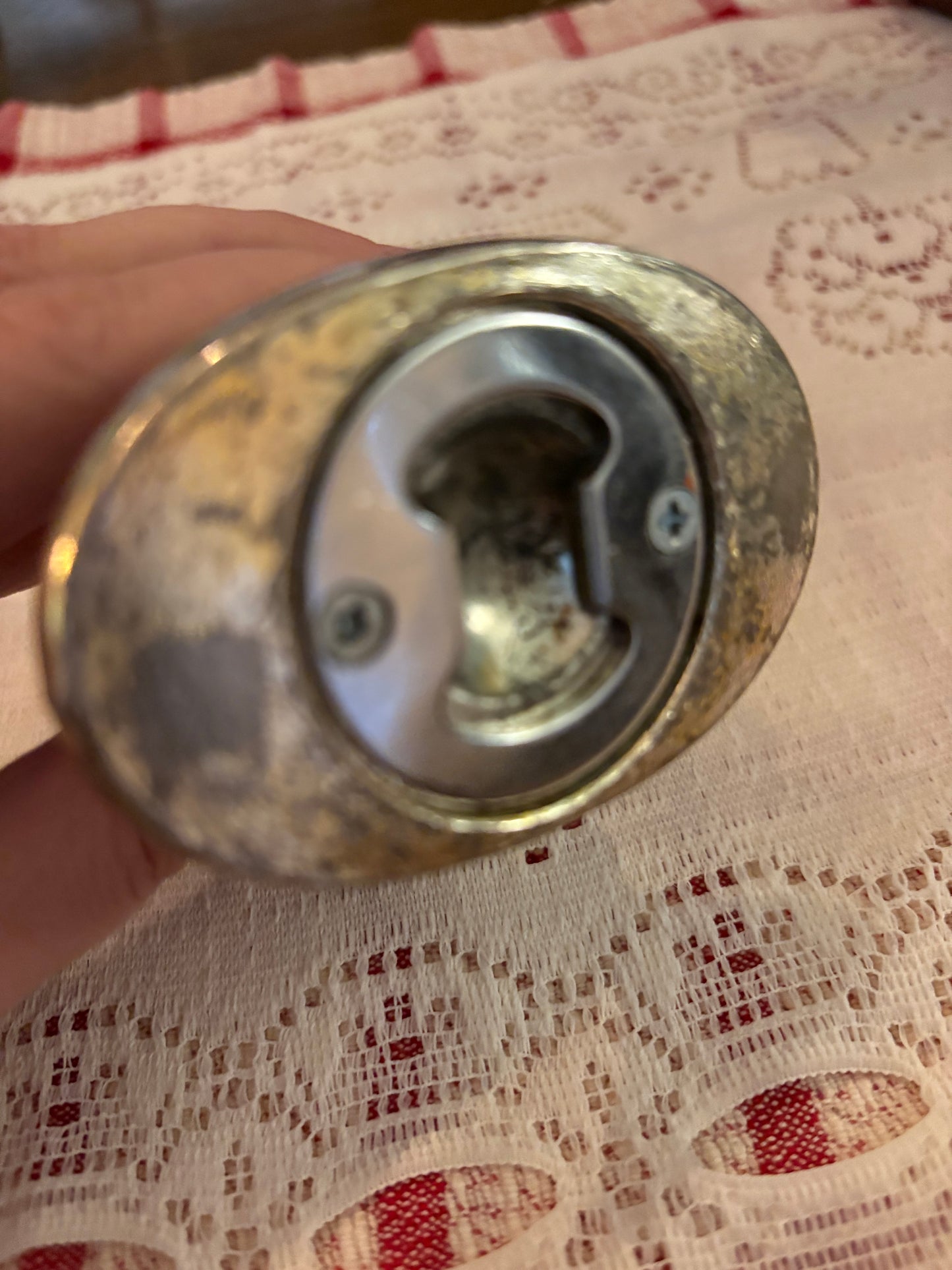Vintage Mallard Cast Metal Bottle Opener