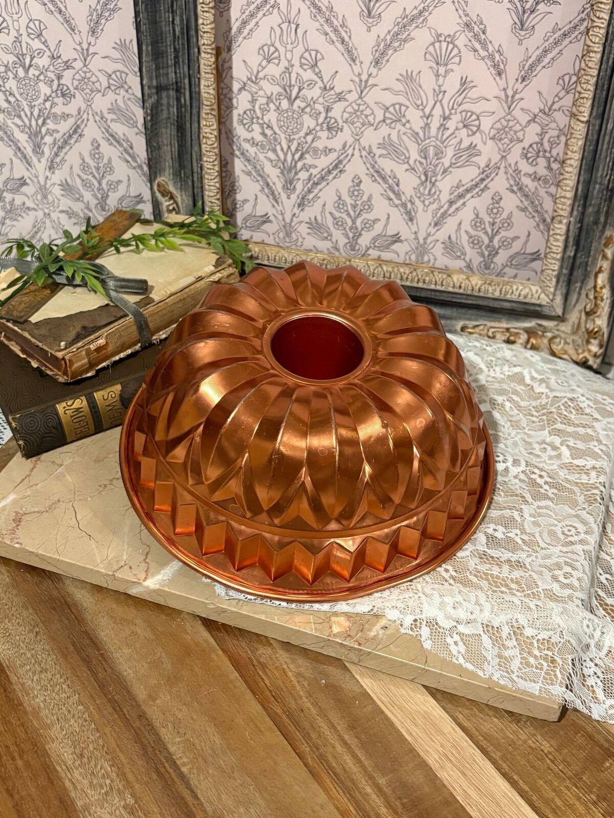 Copper jello mold