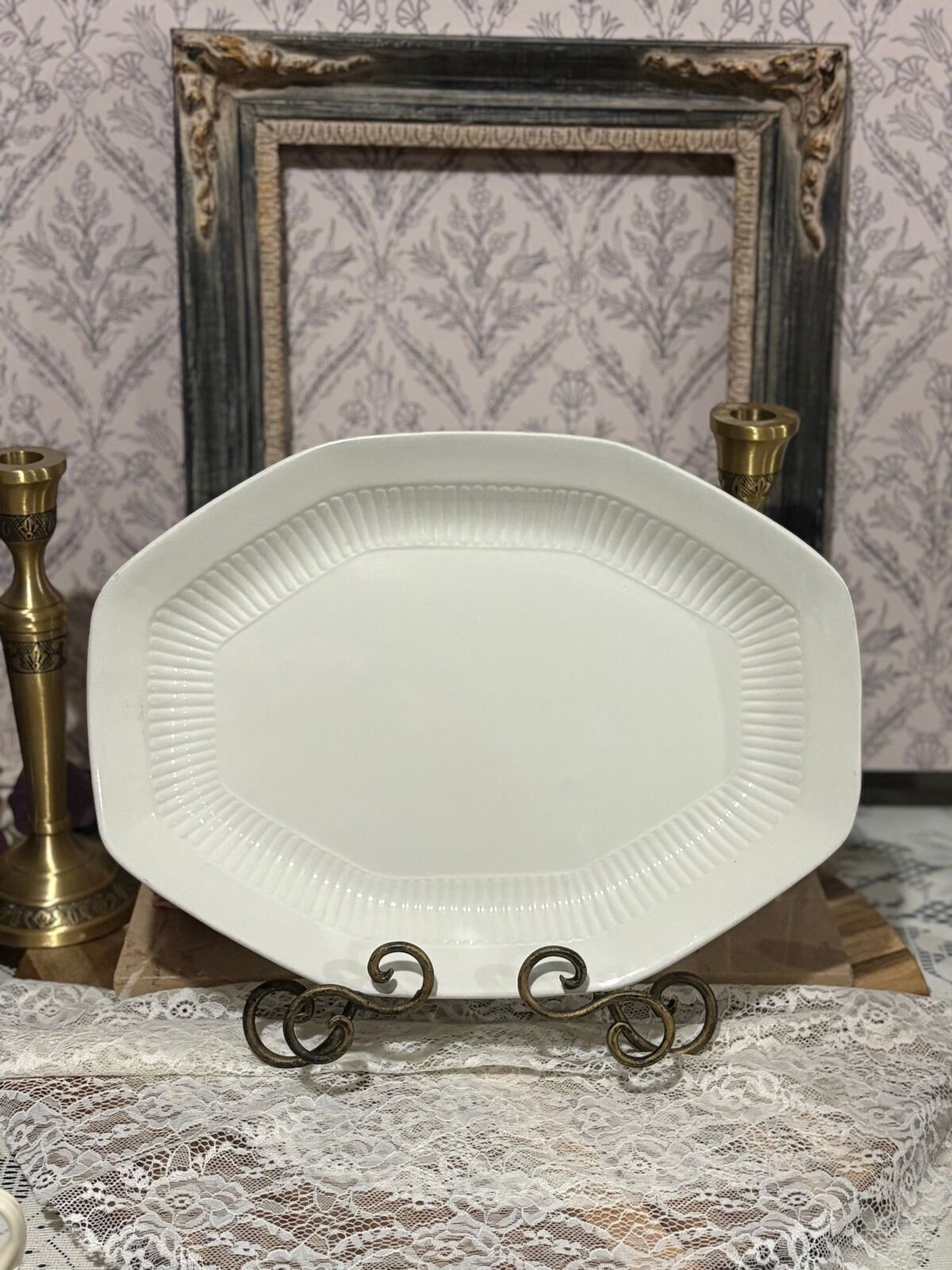 Adams Ironstone platter