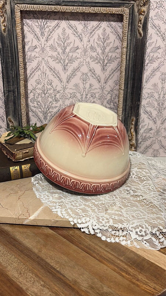 Longaberger Pottery American Craft mixing bowl 8in in the Paprika