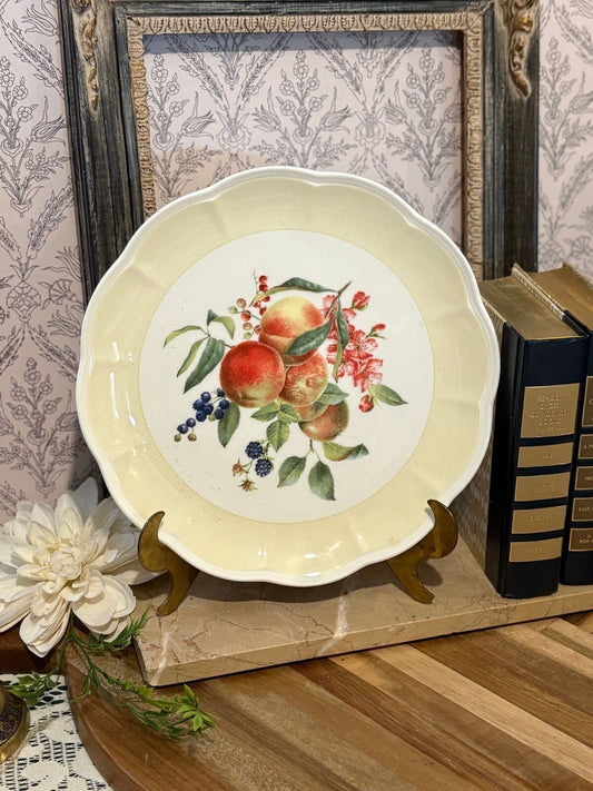 Lenox Orchard in Bloom peach Blossom dinner plate