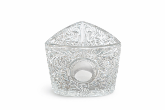 Vintage Avon Glass Candle Holder / Votive