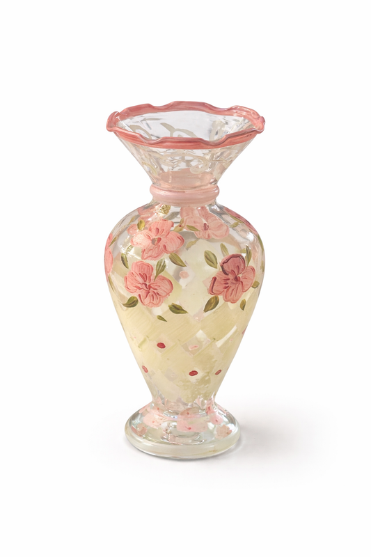 Vintage Hand-Painted Glass Bud Vase

Designed by Tracy Porter