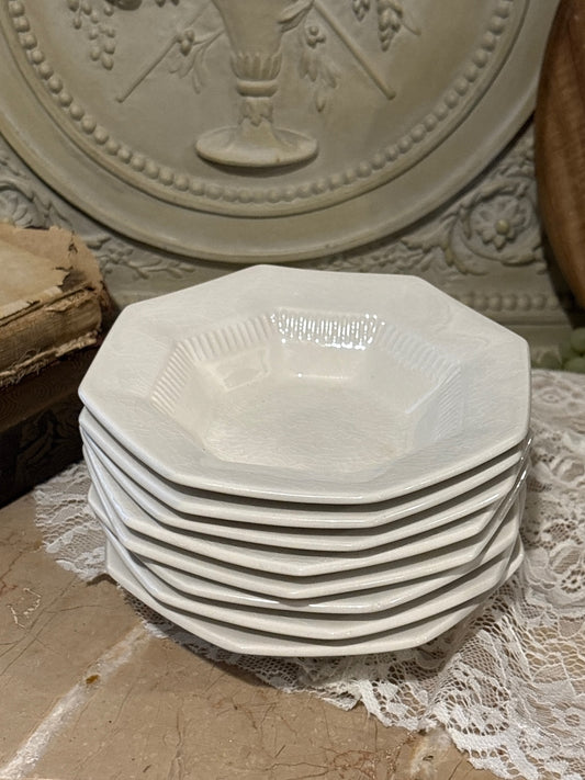 Independence ironstone dessert bowl