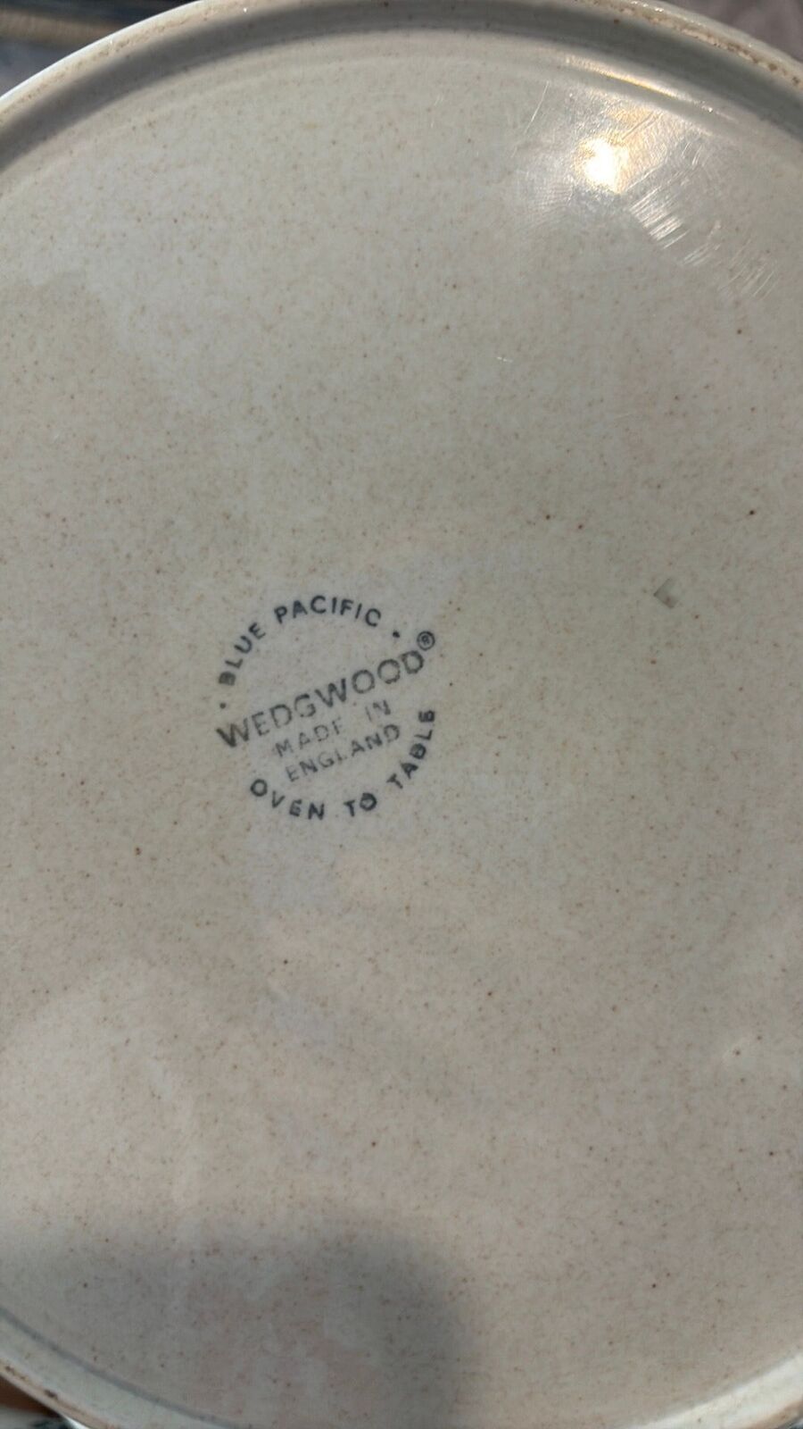 Blue Pacific Wedgewood lidded crock