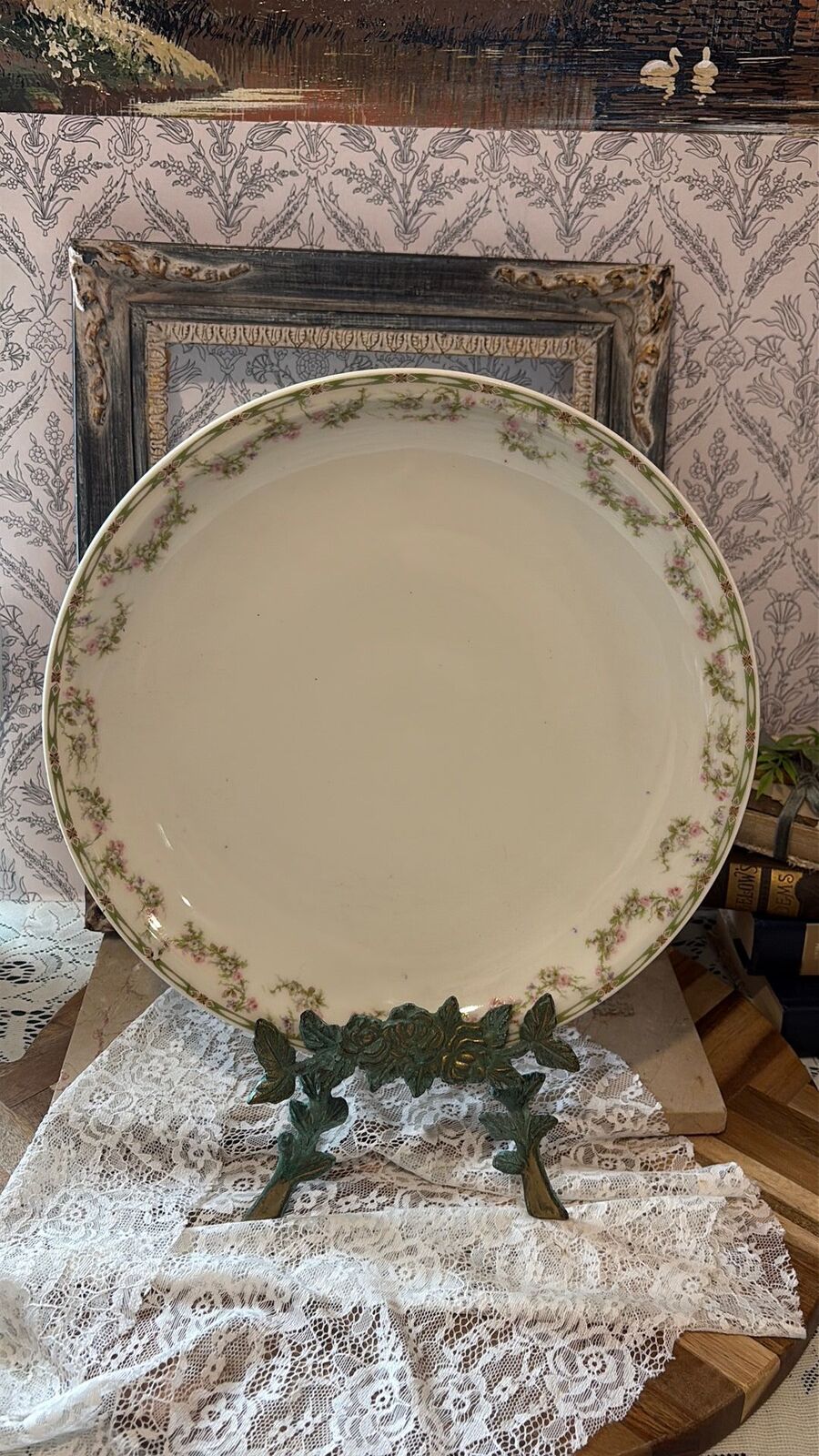Limoges France serving platter 12 1/4 inch